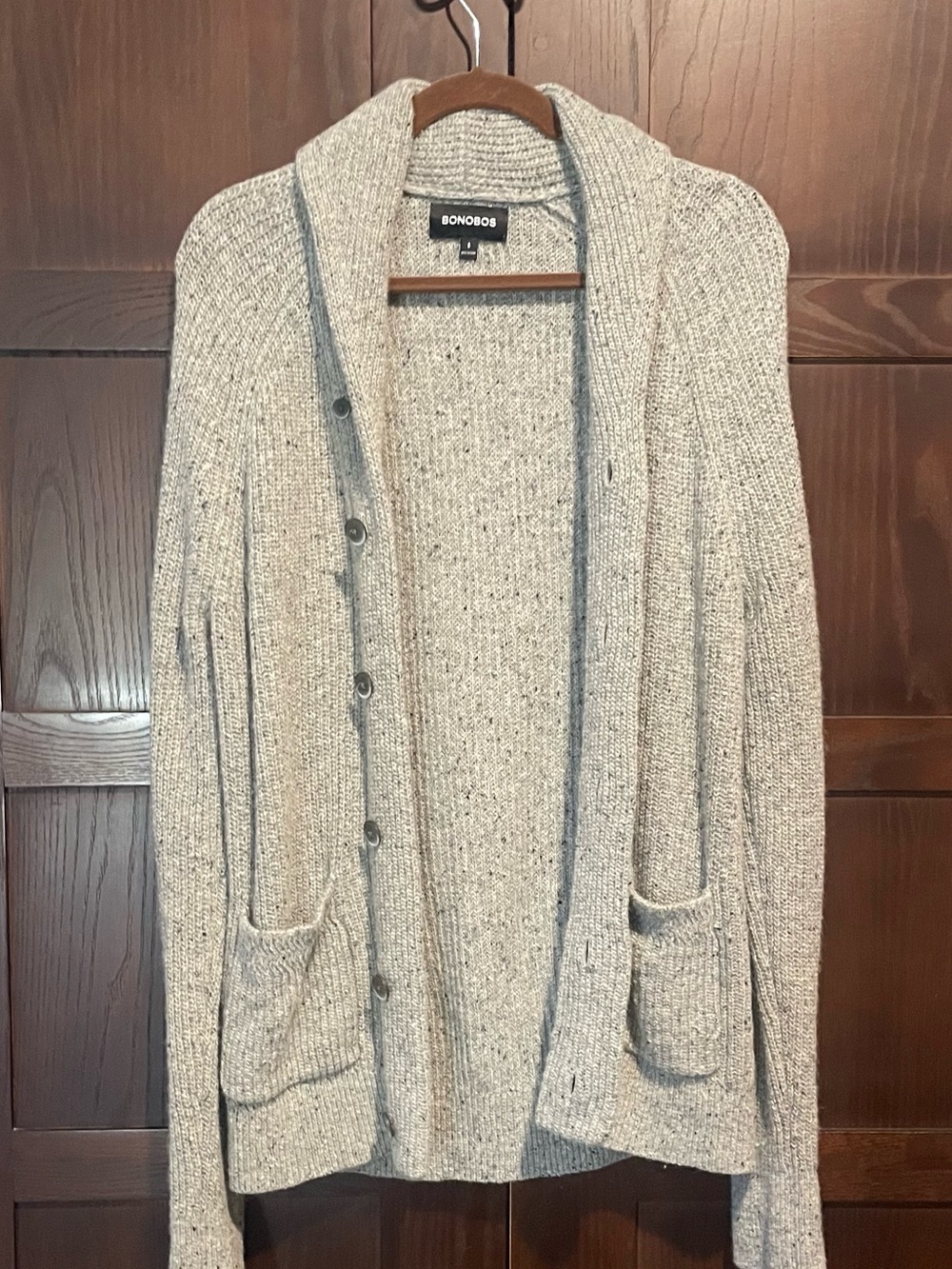 Bonobos Wool Blend Shawl Collar Cardigan
